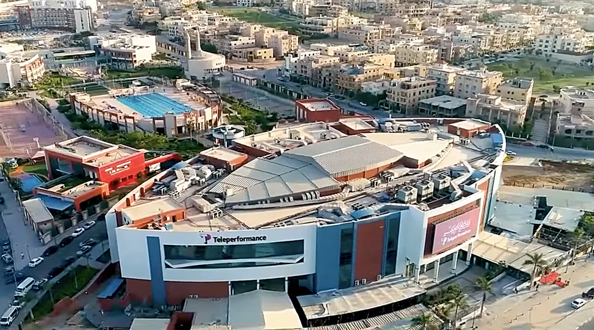 TP in Africa outside building overview